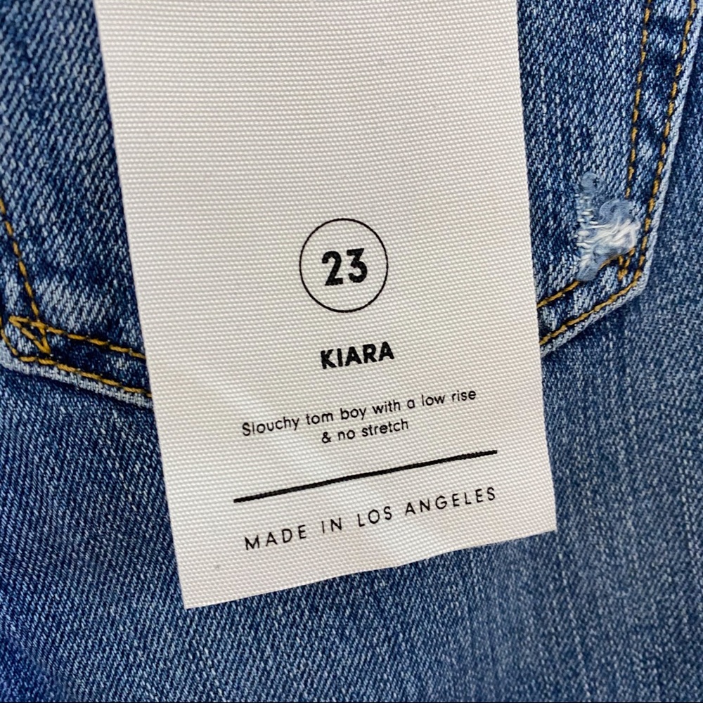 GRLFRND • Kiara Distressed Tomboy Jeans - Picture 5 of 8